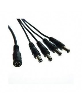 4 way DC Power Splitter Cable for CCTV