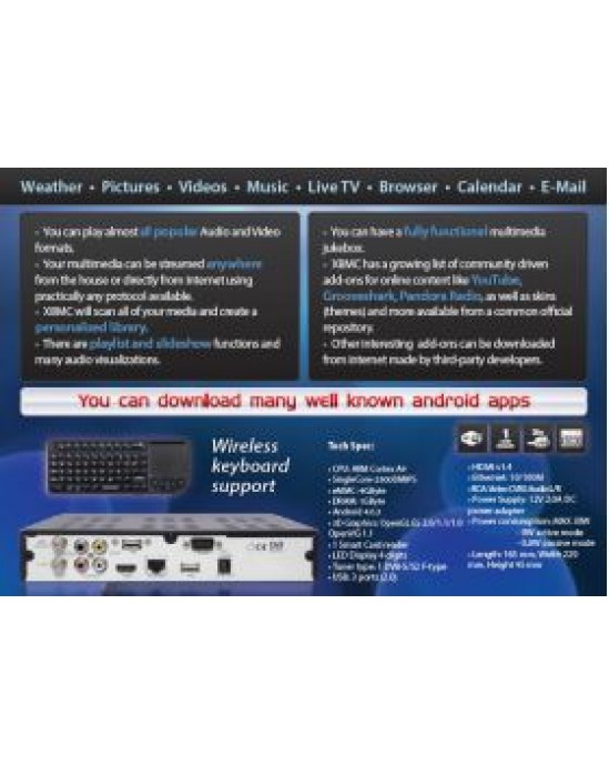 EVO Xfinity HD Satellite Receiver