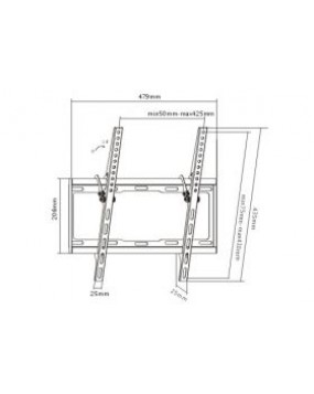 Flat Tilt Bracket for 32