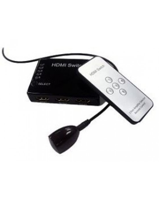 HDMI Switch 5 in 1 Out with Remote