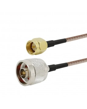 Male N-Type to Male SMA Cable 15cm