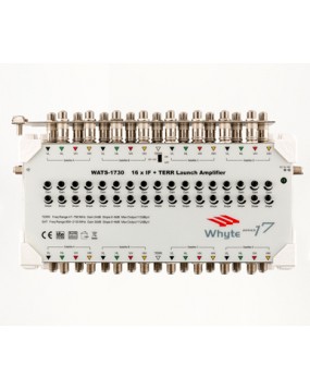 Whyte™ SERIES 17 Launch Amplifier (16x SAT + 1x TERR) WATS-1730