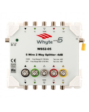 Whyte™ 5 Wire 2 Way Multiswitch Splitter WS52-05