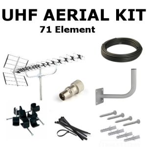 Saorview UHF Aerial Kit (Ultra High Gain)